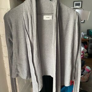 Joah brown gray cardigan s/m
